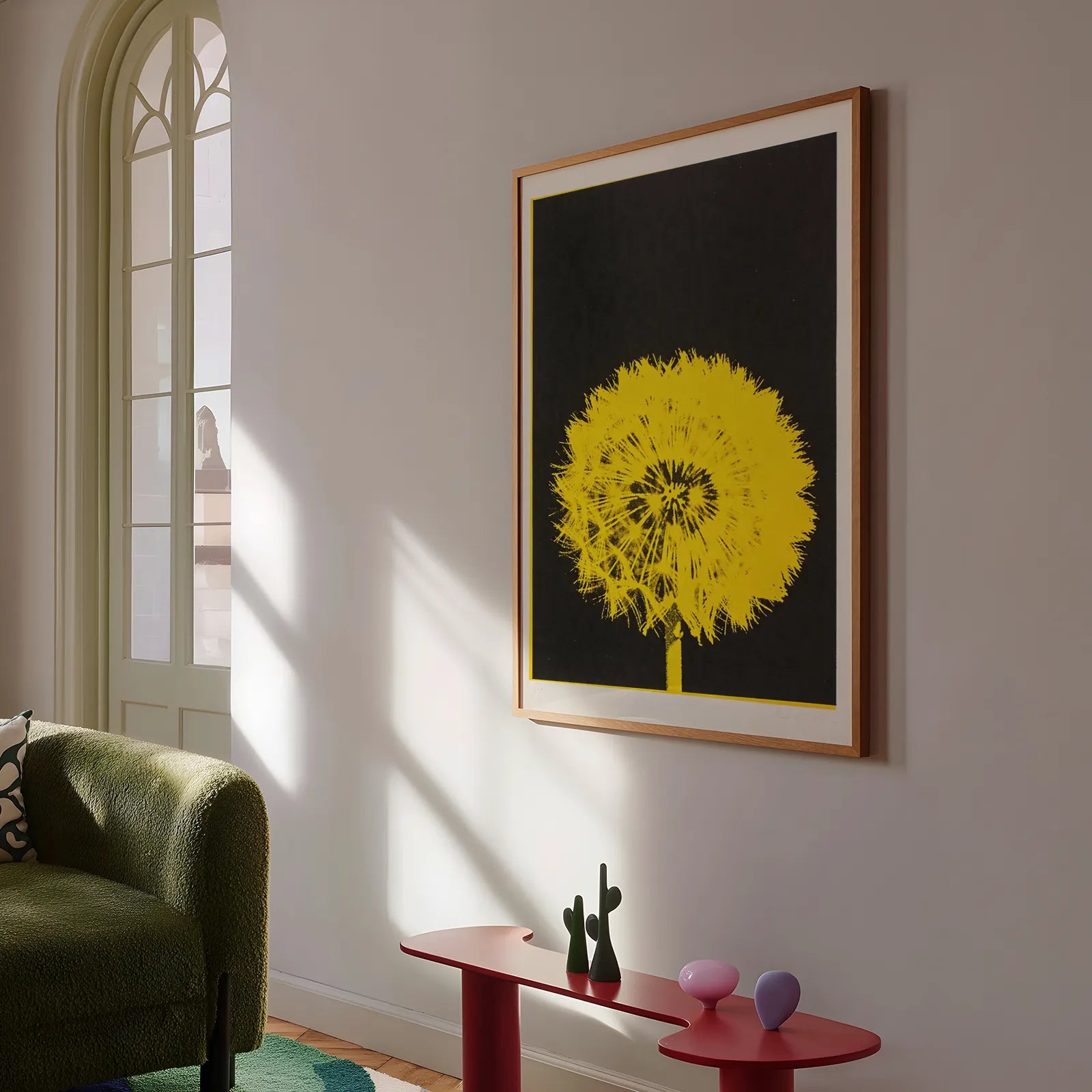Die Pusteblume als Motiv — von Kindheitserinnerung zu modernem Print