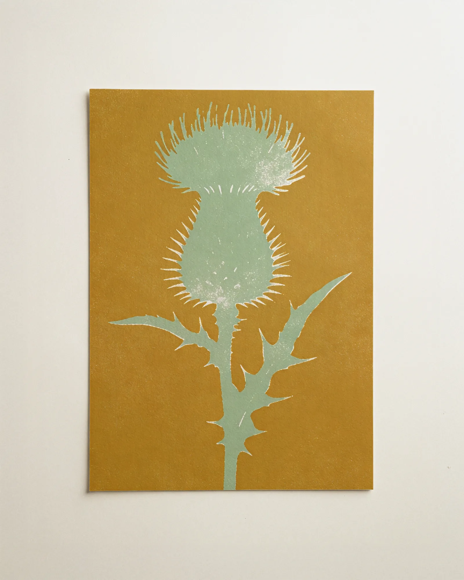 Distel in Senf