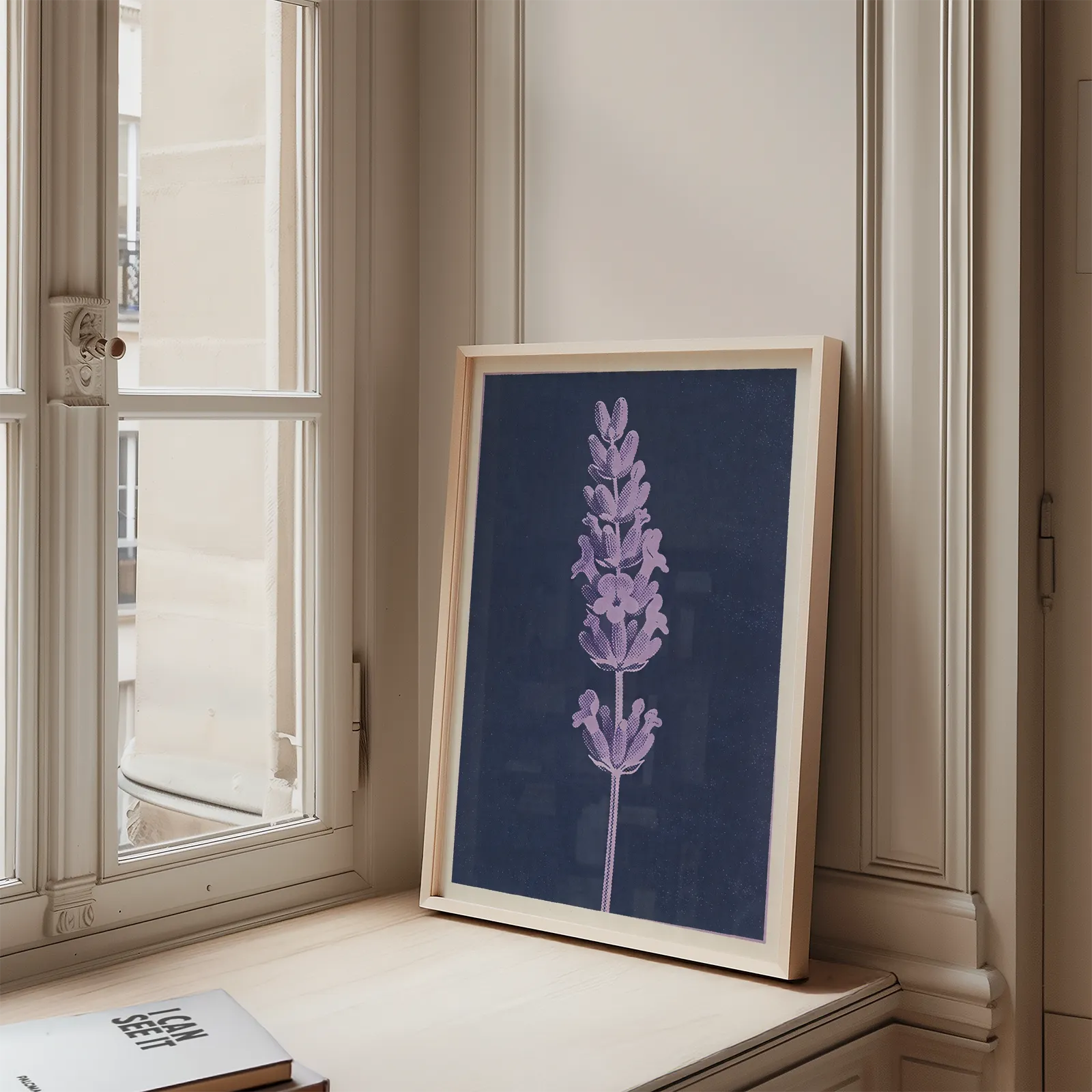 Lavender in Night Blue